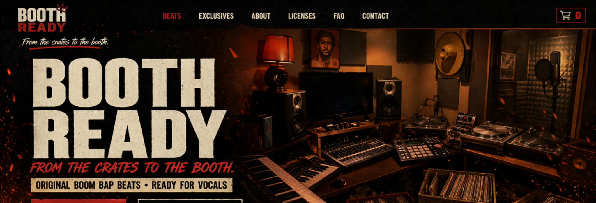 Booth Ready hero artwork